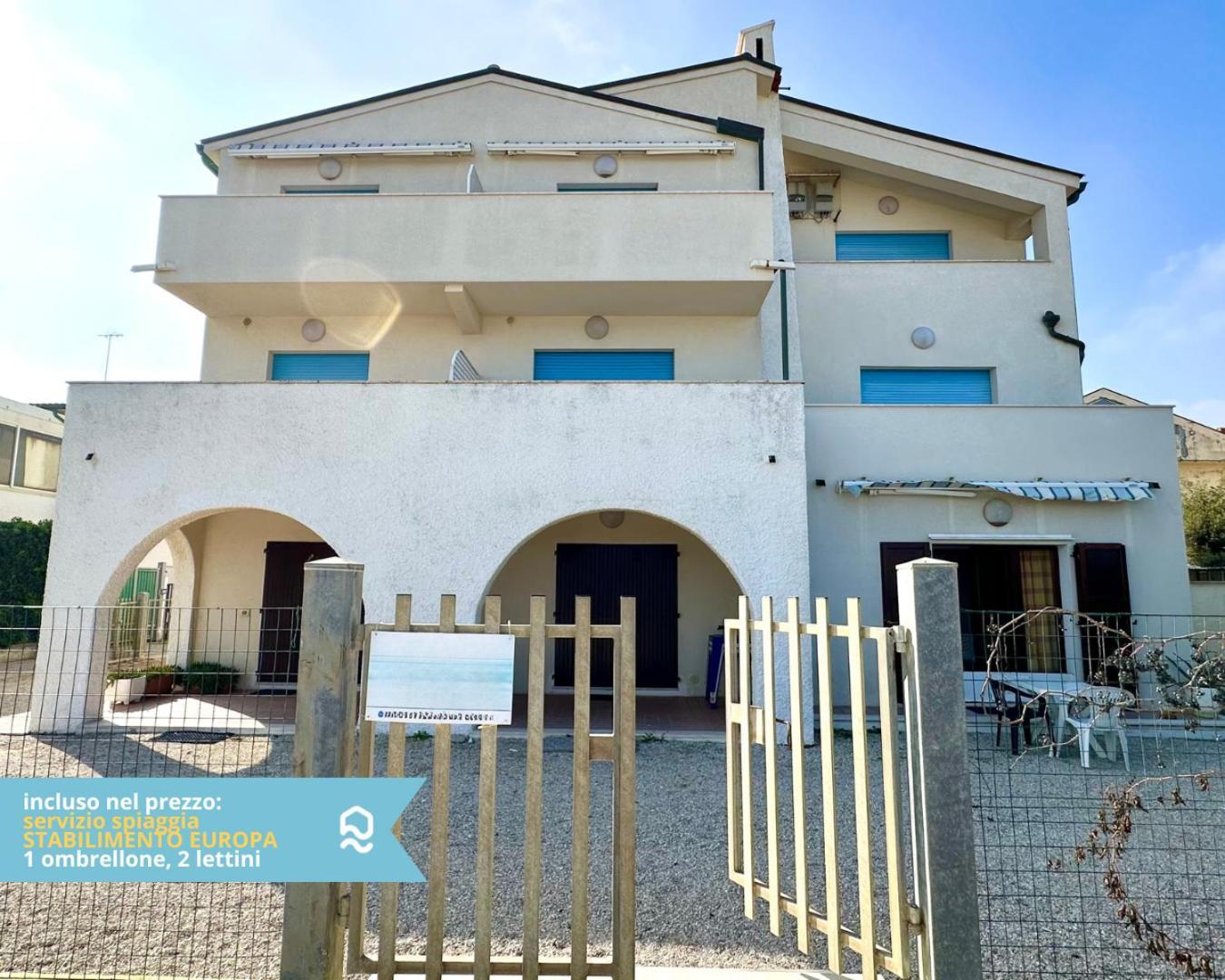 RS316 - Marcelli, bilocale in residence fronte mare pt Esterno foto