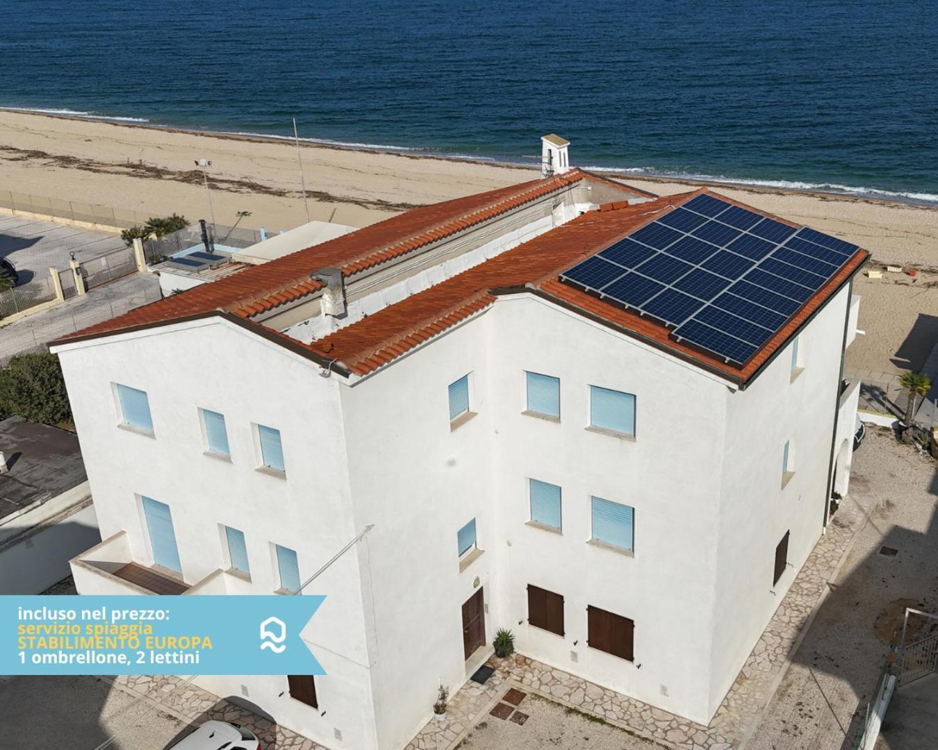 RS316 - Marcelli, bilocale in residence fronte mare pt Esterno foto